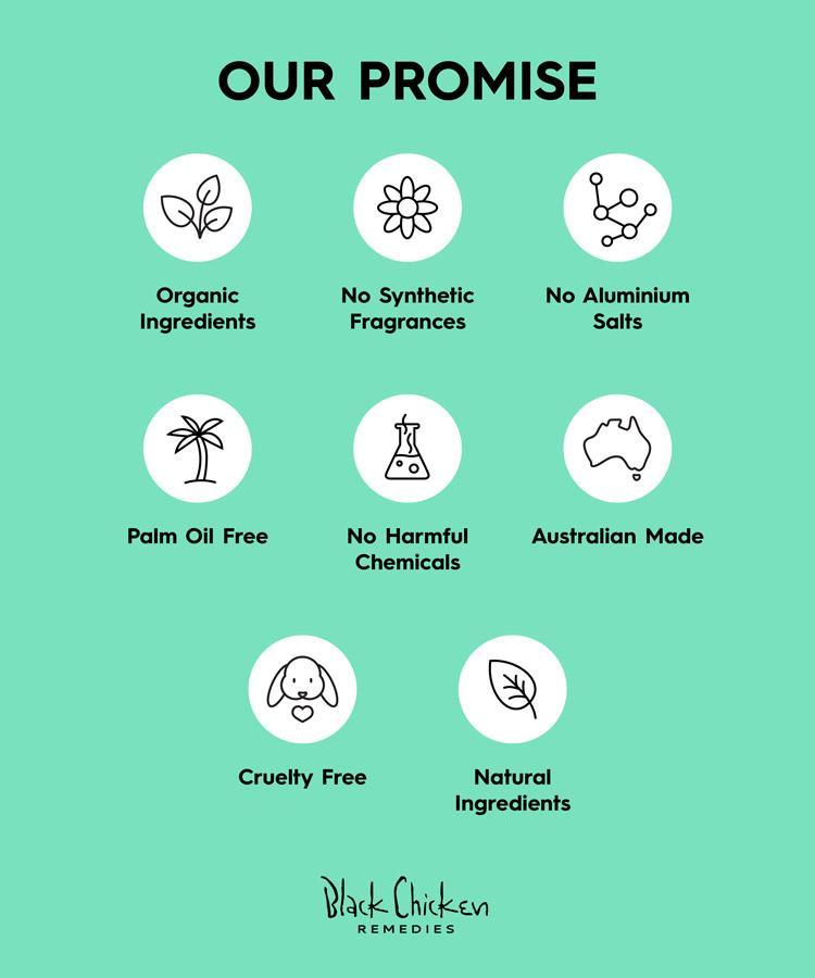 BLACK CHICKEN REMEDIES Axilla Natural Deodorant Paste Original - Mini