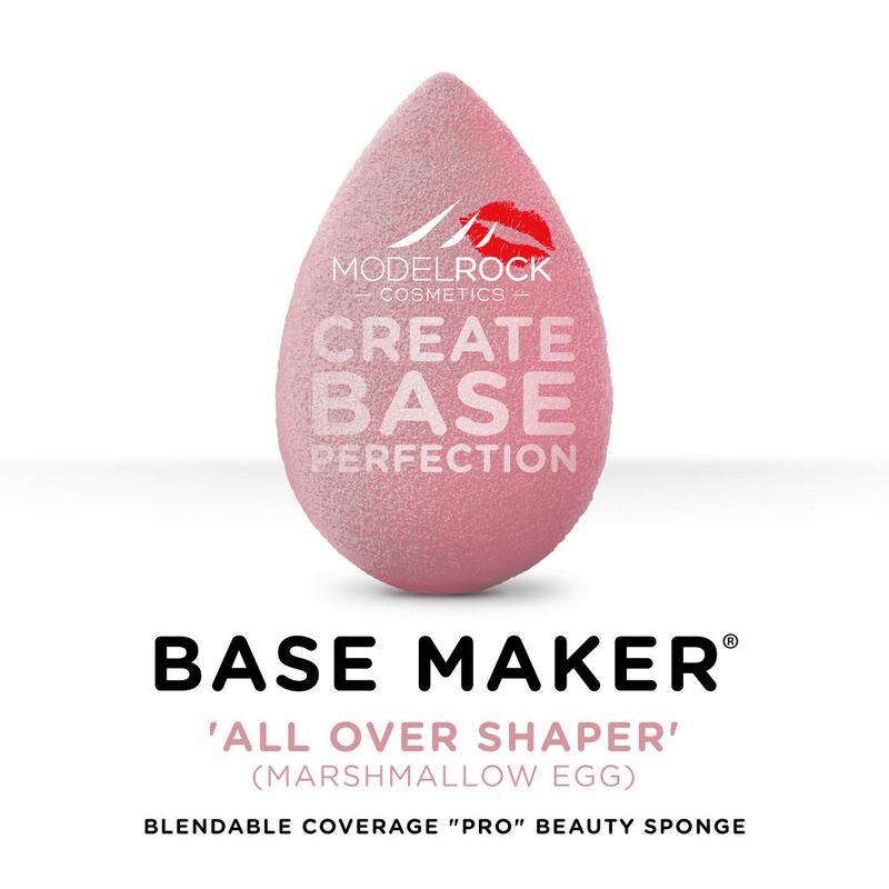 MODELROCK Base Maker Sponge - All Over Shaper (Marshmallow Pink Egg)