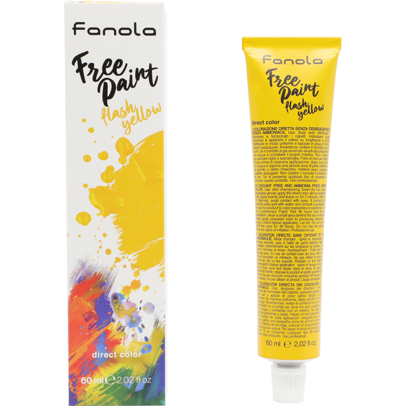 FANOLA Free Paint Direct Colour - Flash Yellow (60 ml)