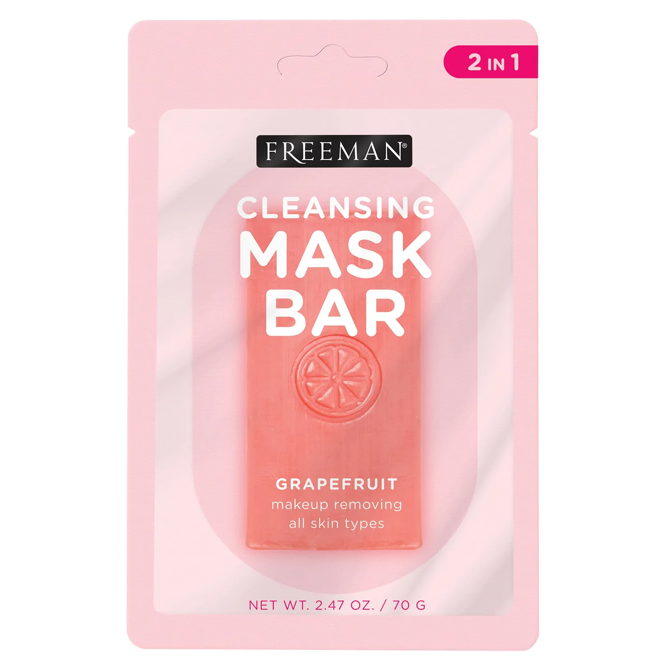FREEMAN Cleansing Mask Bar Grapefruit Makeup Removing