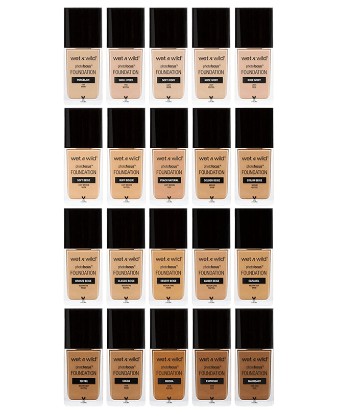 WET N WILD Photo Focus Foundation - Porcelain
