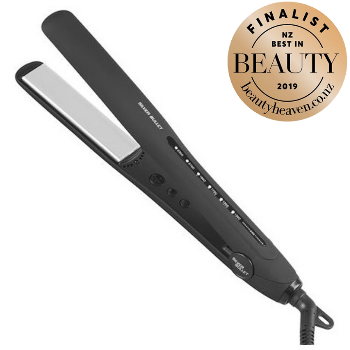 SILVER BULLET Keratin 230 Titanium Silver Hair Straightener (With