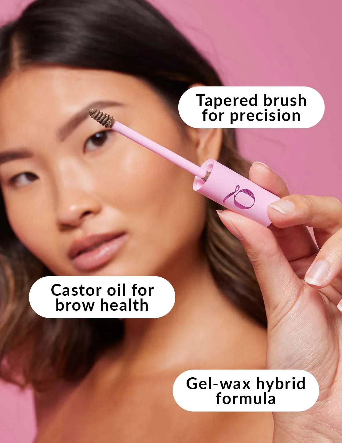 THE QUICK FLICK Quick Brow 2-in-1 Brow Sculpting Lamination Gel - Dark