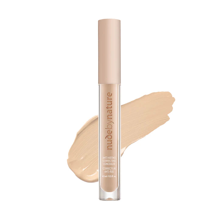 NUDE BY NATURE Anti-Ageing Correcting Concealer - Ivory #01
