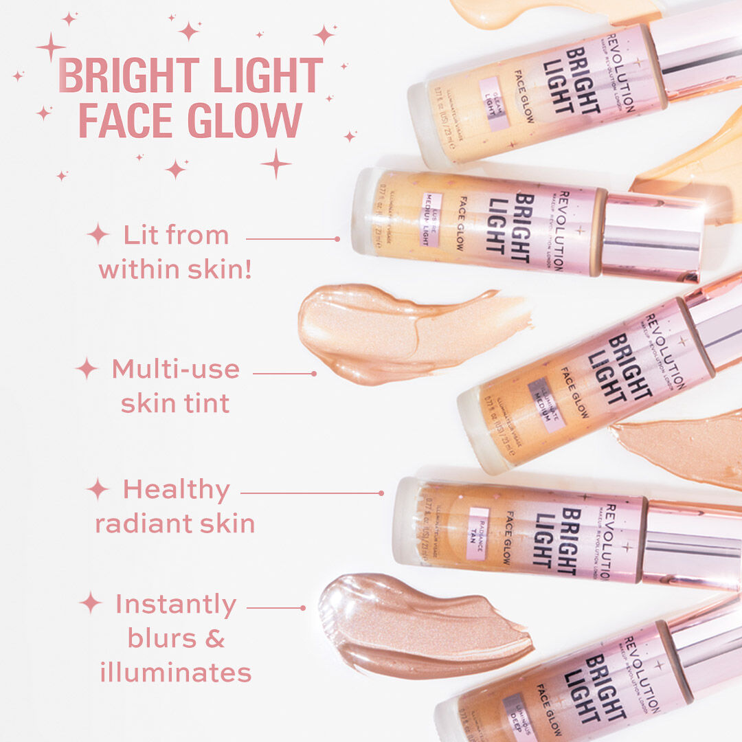 MAKEUP REVOLUTION Bright Light Face Glow - Illuminate Medium