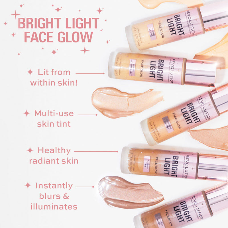 MAKEUP REVOLUTION Bright Light Face Glow - Illuminate Medium