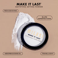 MILANI Make It Last Mattifying Setting Powder