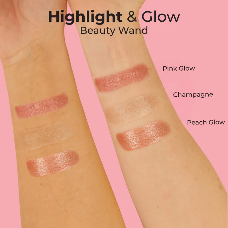 MCOBEAUTY Highlight & Glow Beauty Wand - Pink Glow
