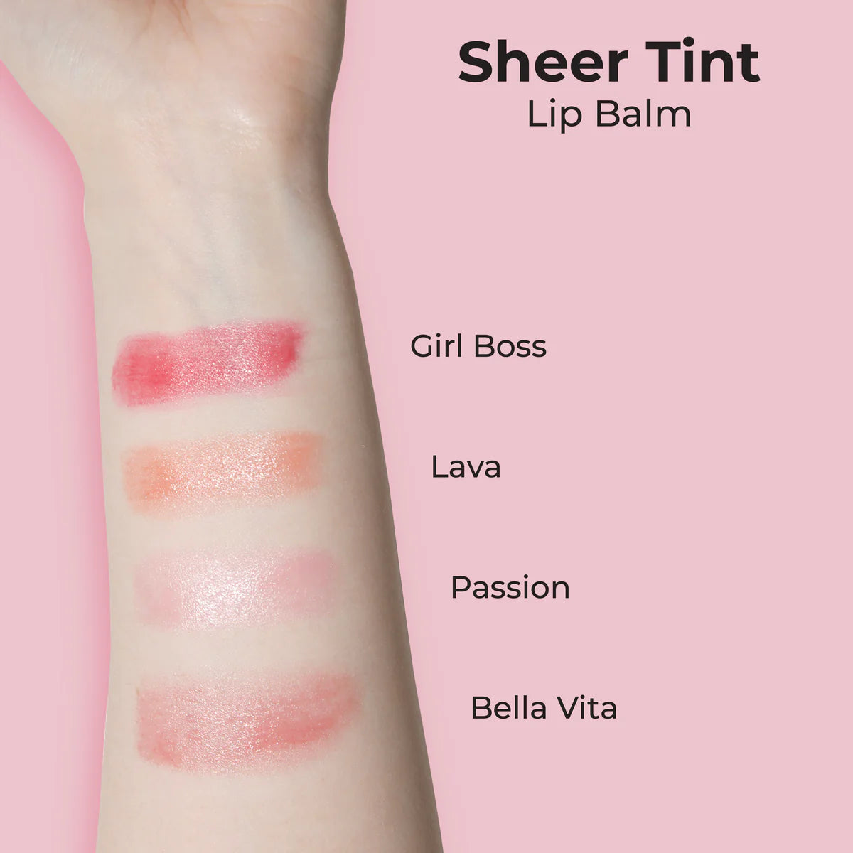 MCOBEAUTY Sheer Tint Lip Balm - Bella Vita