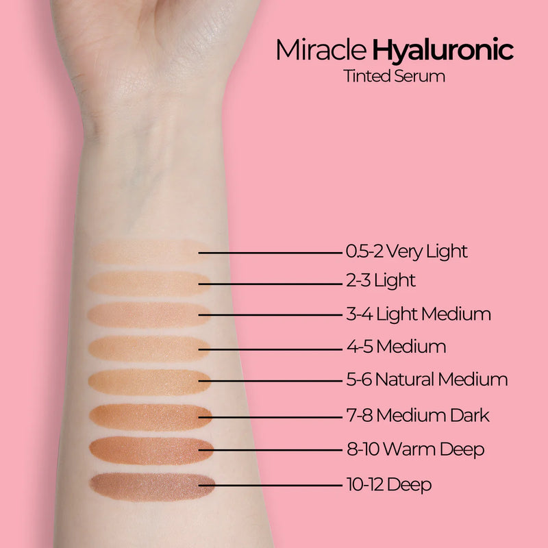 MCOBEAUTY Miracle Hyaluronic Tinted Serum - Light 2-3