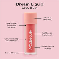 MCOBEAUTY Dream Liquid Dewy Blush - True Pink