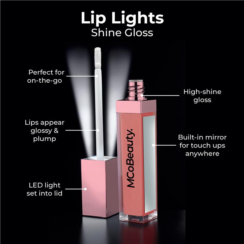 MCOBEAUTY Lip Lights Shine Gloss - Morocco