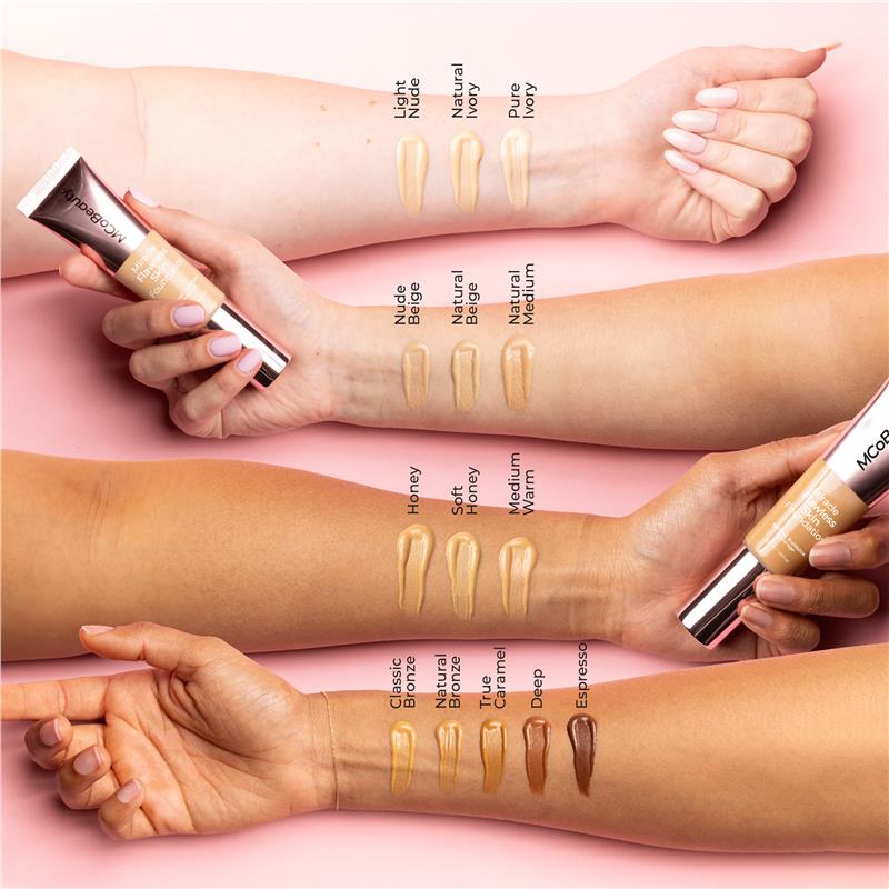 MCOBEAUTY Miracle Flawless Skin Foundation - Light Nude