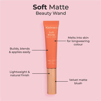 MCOBEAUTY Soft Matte Beauty Wand - Peach Bellini Blush