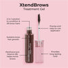 MCOBEAUTY XtendBrows Treatment Gel - Medium/Dark