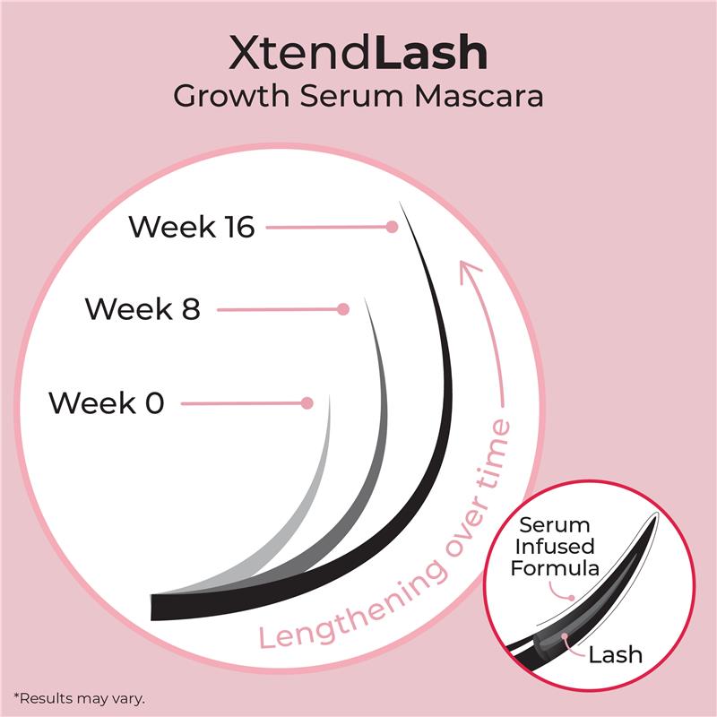 MCOBEAUTY XtendLash Growth Serum Mascara - Black