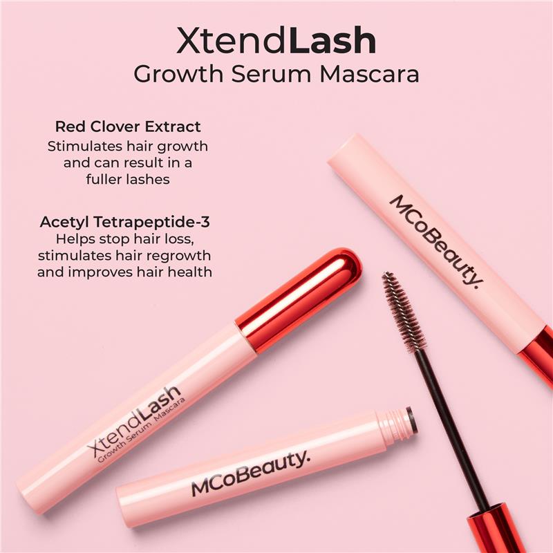 MCOBEAUTY XtendLash Growth Serum Mascara - Black