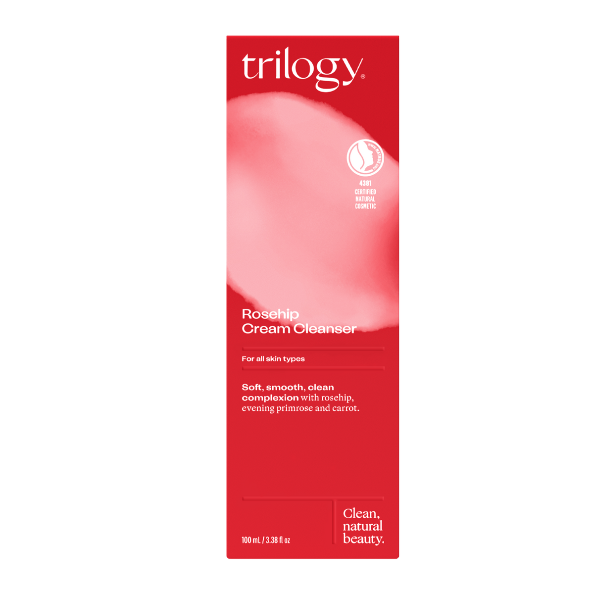 TRILOGY Rosehip Cream Cleanser (100ml)