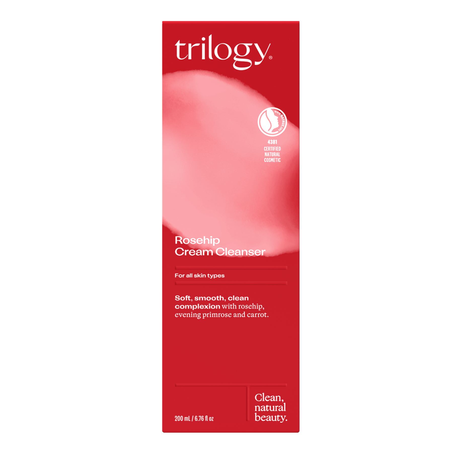 TRILOGY Rosehip Cream Cleanser (200ml)
