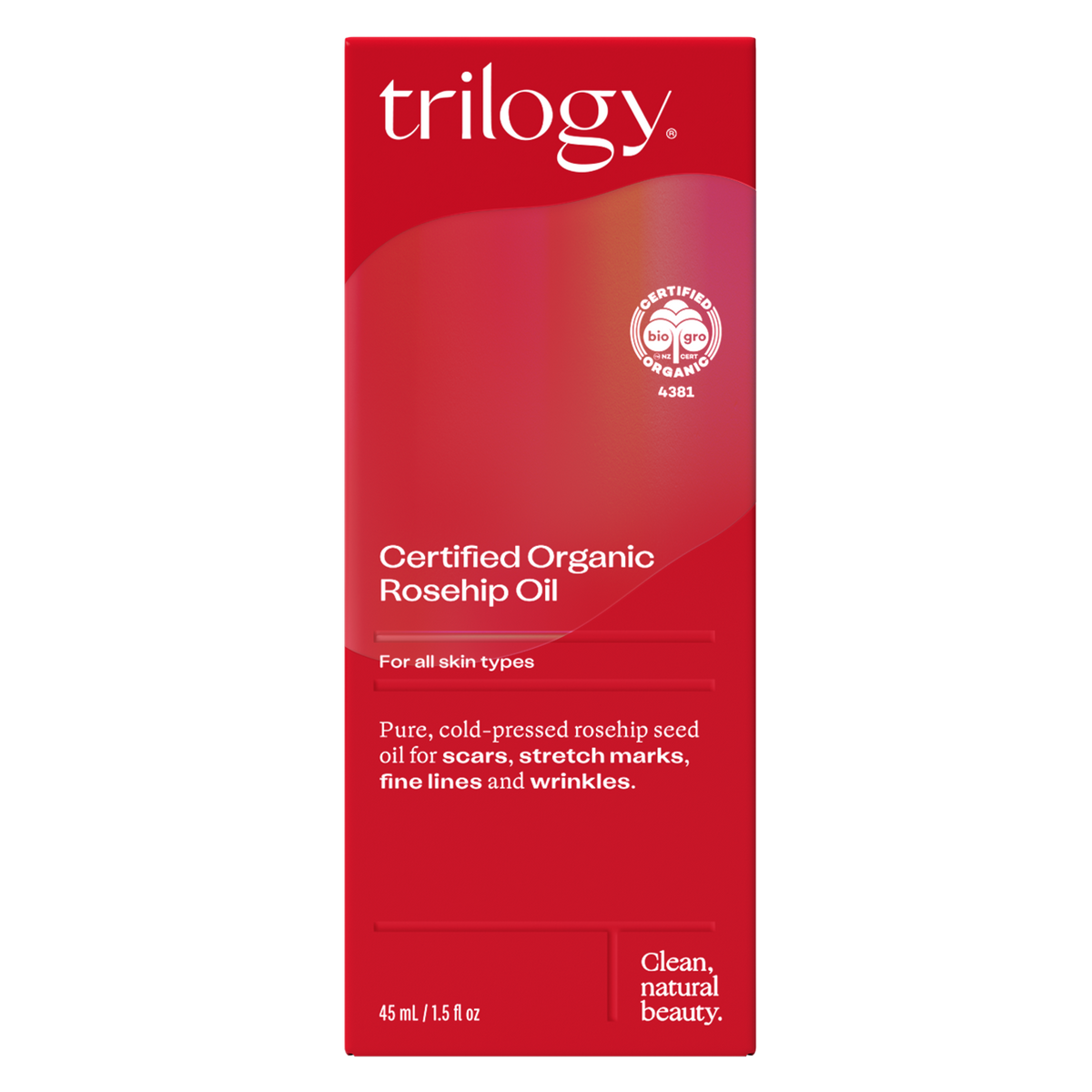 TRILOGY Certified Organic Rosehip Oil (45ml)