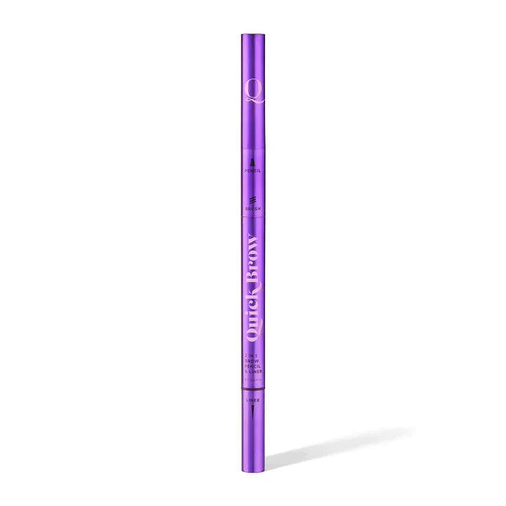 THE QUICK FLICK Quick Brow 2-in-1 Brow Pencil and Liner - Dark