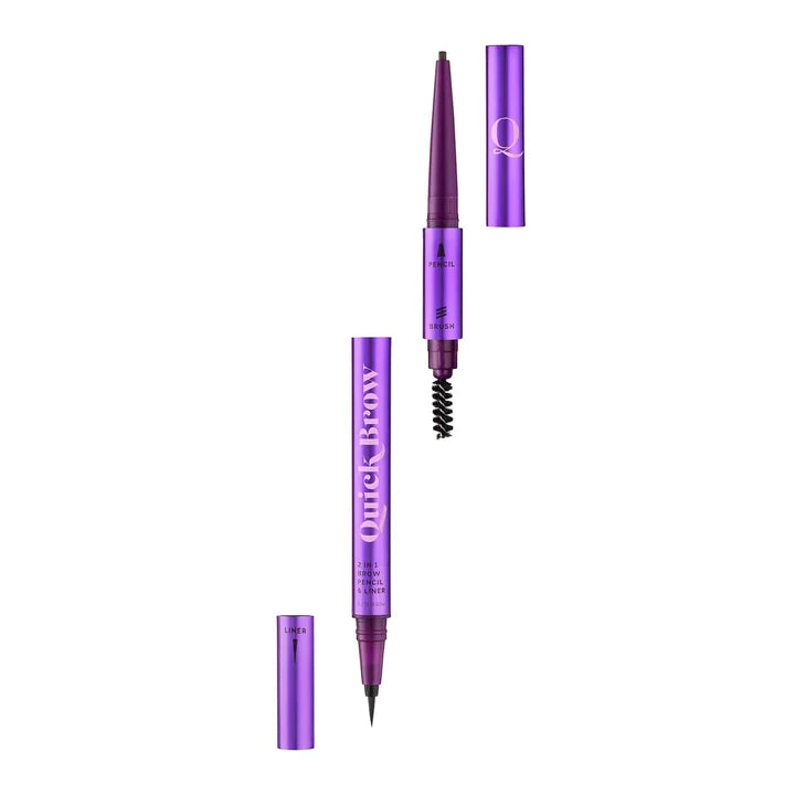 THE QUICK FLICK Quick Brow 2-in-1 Brow Pencil and Liner - Light