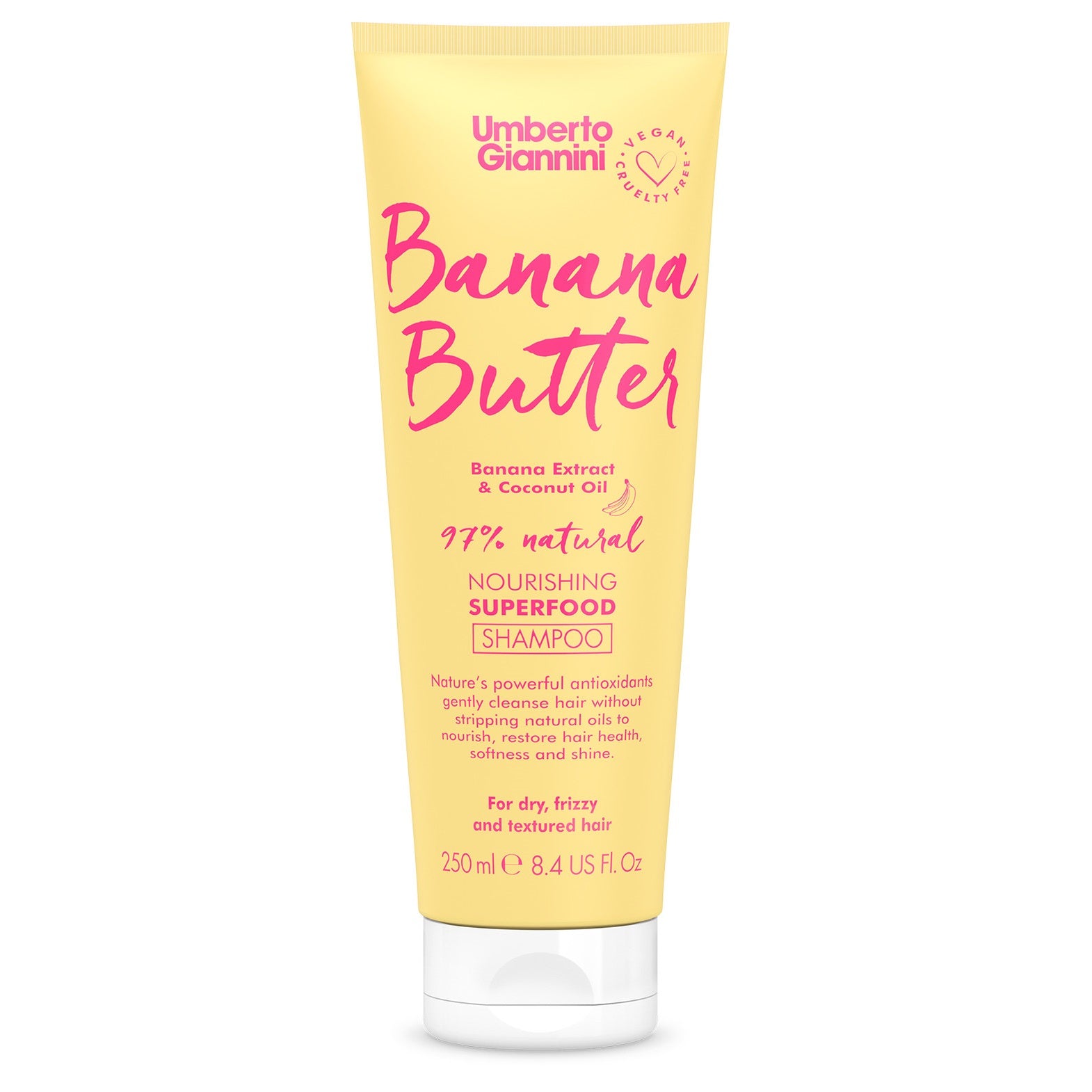 UMBERTO GIANNINI Banana Butter Shampoo (250 ml)