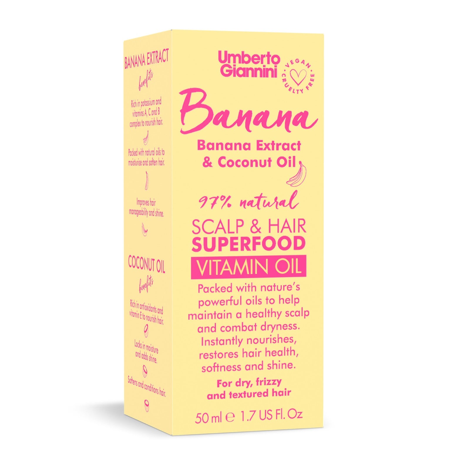 UMBERTO GIANNINI Banana Superfood Vitamin Oil (60 ml)