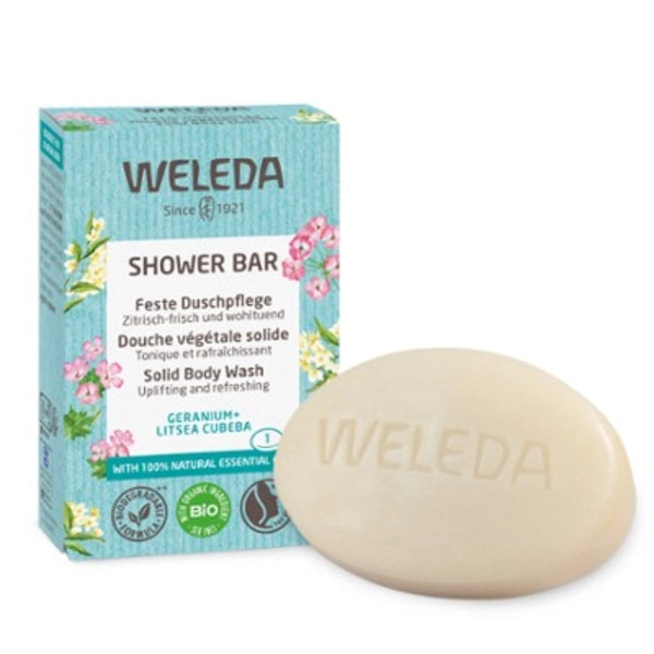 WELEDA Shower Bar - Geranium and Litsea Cubeba