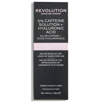 REVOLUTION SKINCARE Targeted Under Eye Serum - 5% Caffeine + Hyaluronic Acid Serum