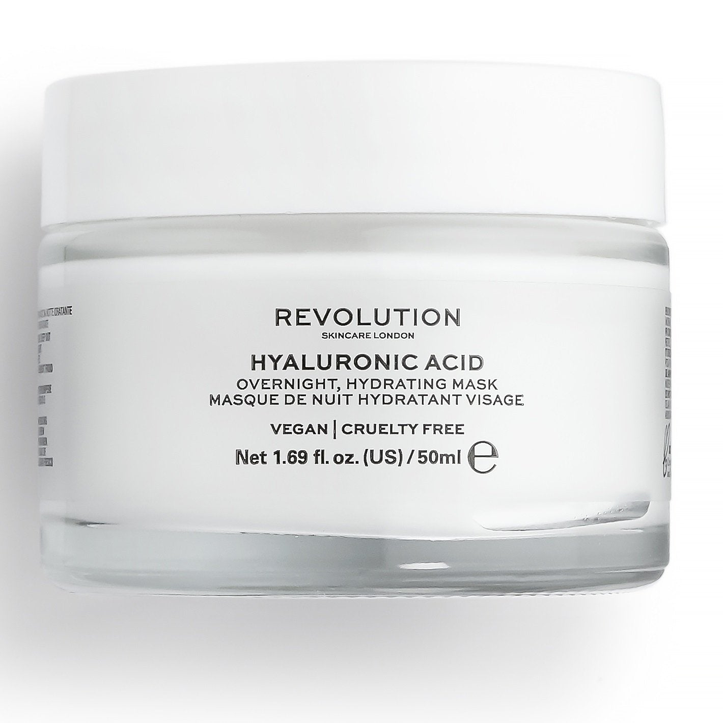 REVOLUTION SKINCARE Hyaluronic Acid Overnight Hydrating Face Mask – LA ...