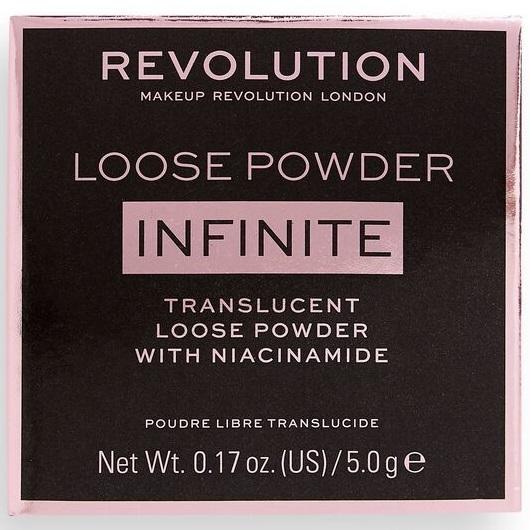 MAKEUP REVOLUTION Conceal & Define Infinite Universal Loose Setting Powder - Translucent with Niacinamide