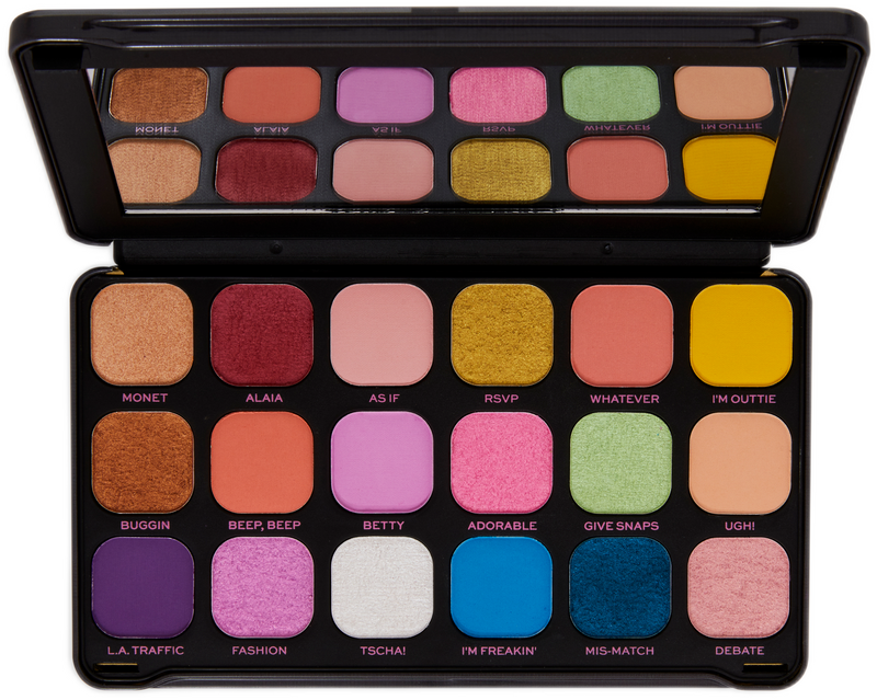 MAKEUP REVOLUTION X Clueless VCR As If Forever Flawless Eyeshadow Palette