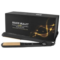SILVER BULLET Keratin 230 Ceramic Wide Plate Hair Straightener (With Extras)