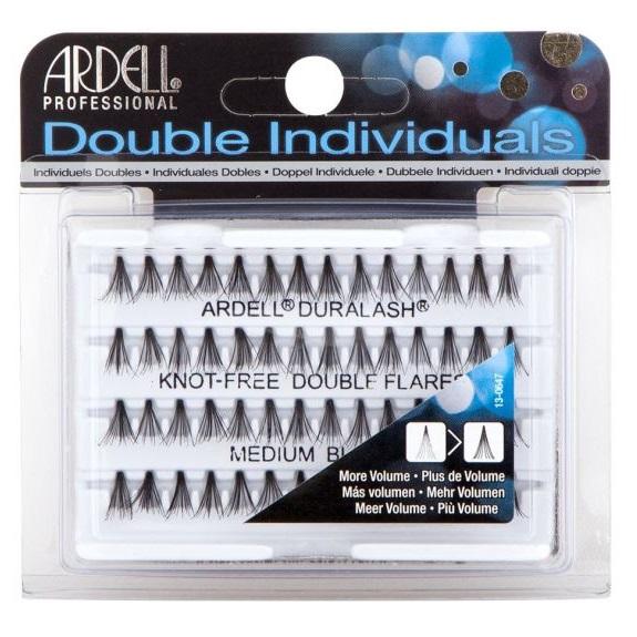 ARDELL Double Individuals Knot-Free Double Flares - Medium Black
