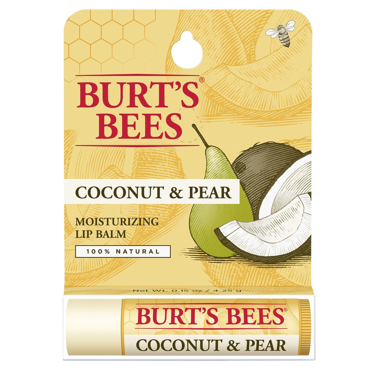 BURT'S BEES Lip Balm -  Coconut & Pear