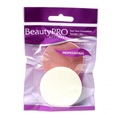 BEAUTYPRO Affinity Two-Tone Foundation Sponge (2-Pack)