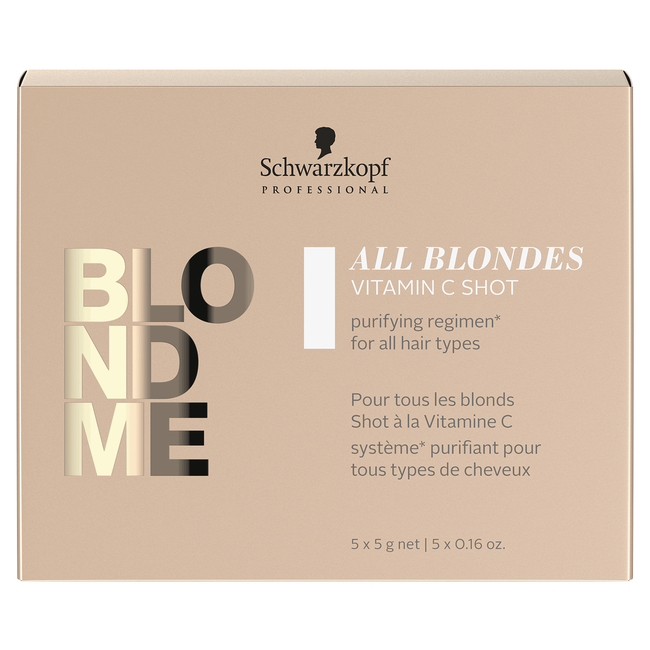 SCHWARZKOPF BlondMe All Blondes Detox Vitamin C Shots
