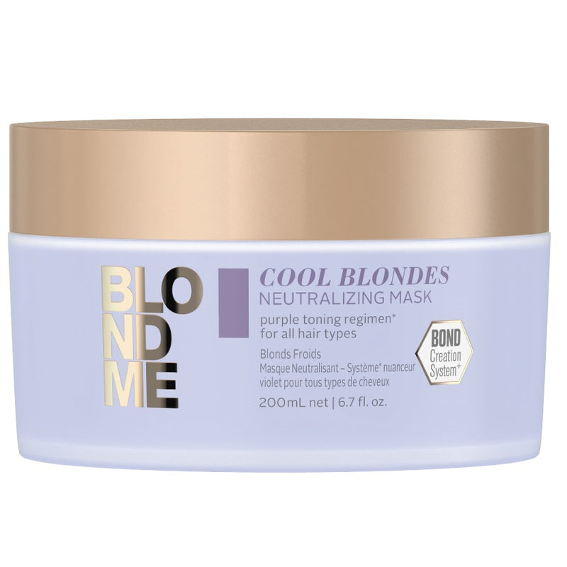 SCHWARZKOPF BlondMe Cool Blondes Neutralizing Mask (200 ml)