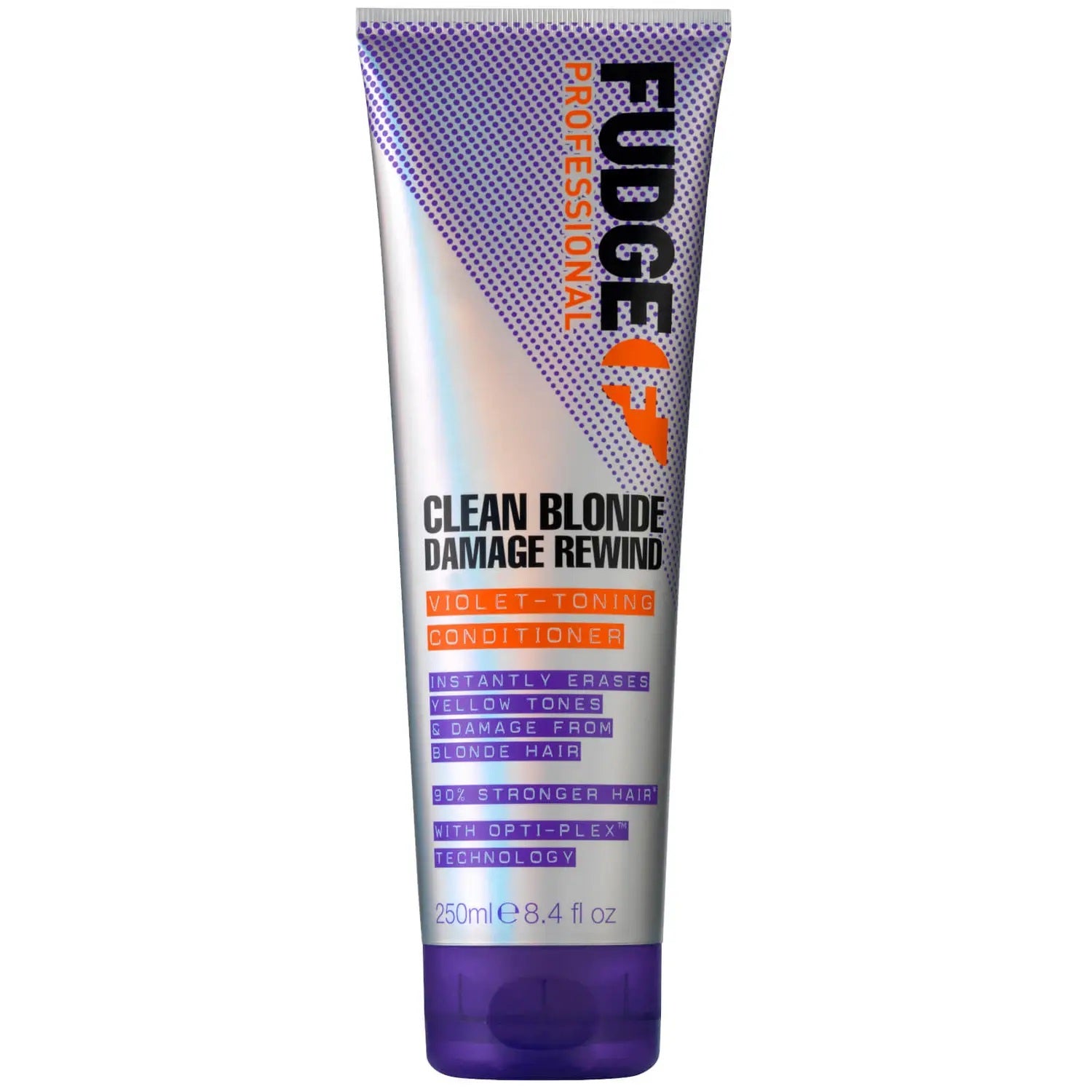 FUDGE PROFESSIONAL Clean Blonde Damage Rewind Purple Toning Conditioner (250 ml)