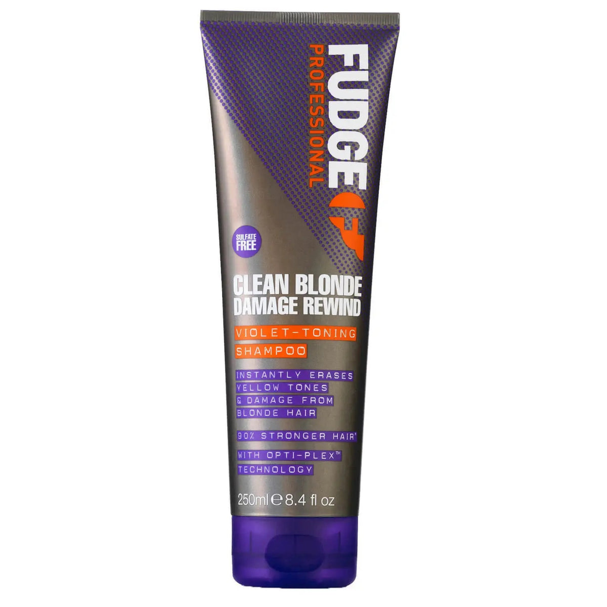 FUDGE PROFESSIONAL Clean Blonde Damage Rewind Purple Toning Shampoo and Conditioner Bundle (RRP $58)