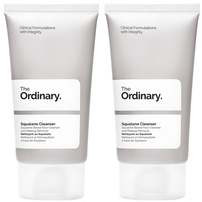 THE ORDINARY Squalane Cleanser 2-Pack Bundle (2x50ml) (RRP $45.80)