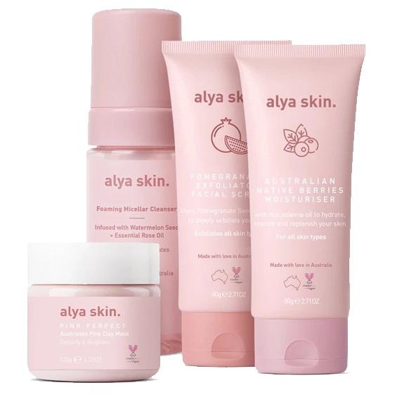 ALYA SKIN Complete Skincare Bundle (RRP $144.96)
