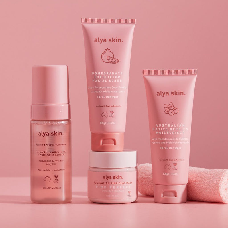 ALYA SKIN Complete Skincare Bundle (RRP $144.96)