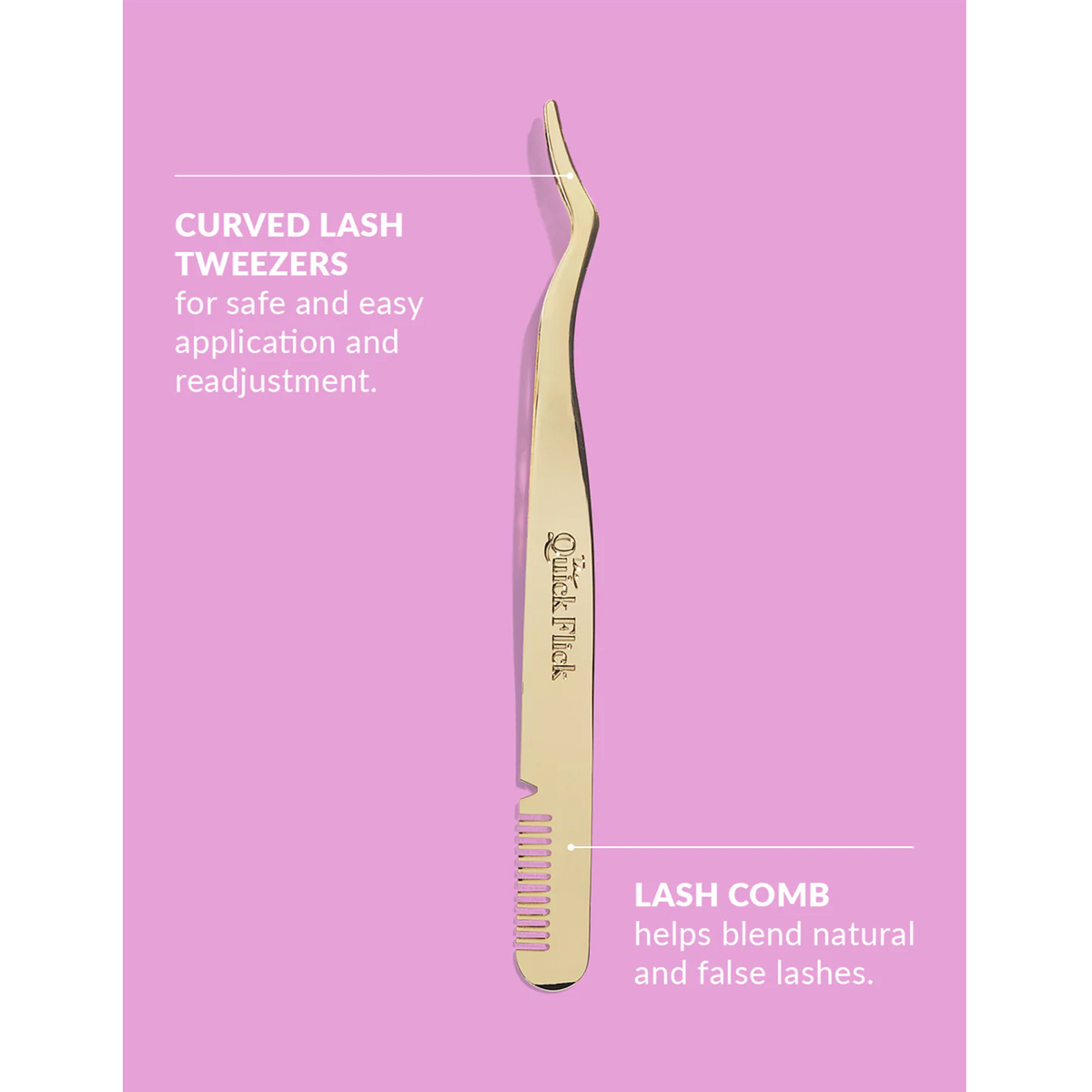 THE QUICK FLICK Dual-Ended Lash Applicator Tool