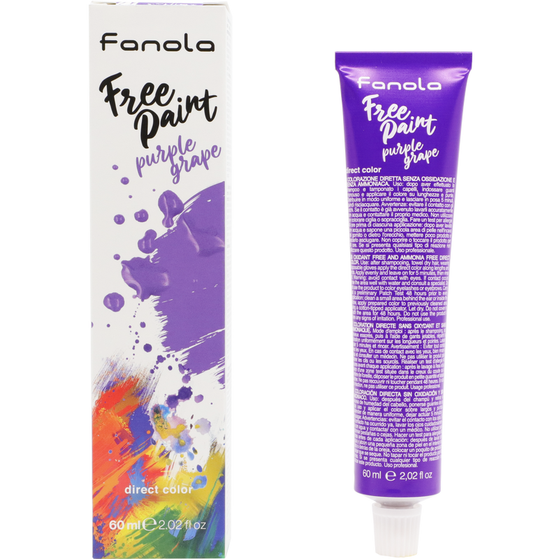 FANOLA Free Paint Direct Colour - Purple Grape (60 ml)