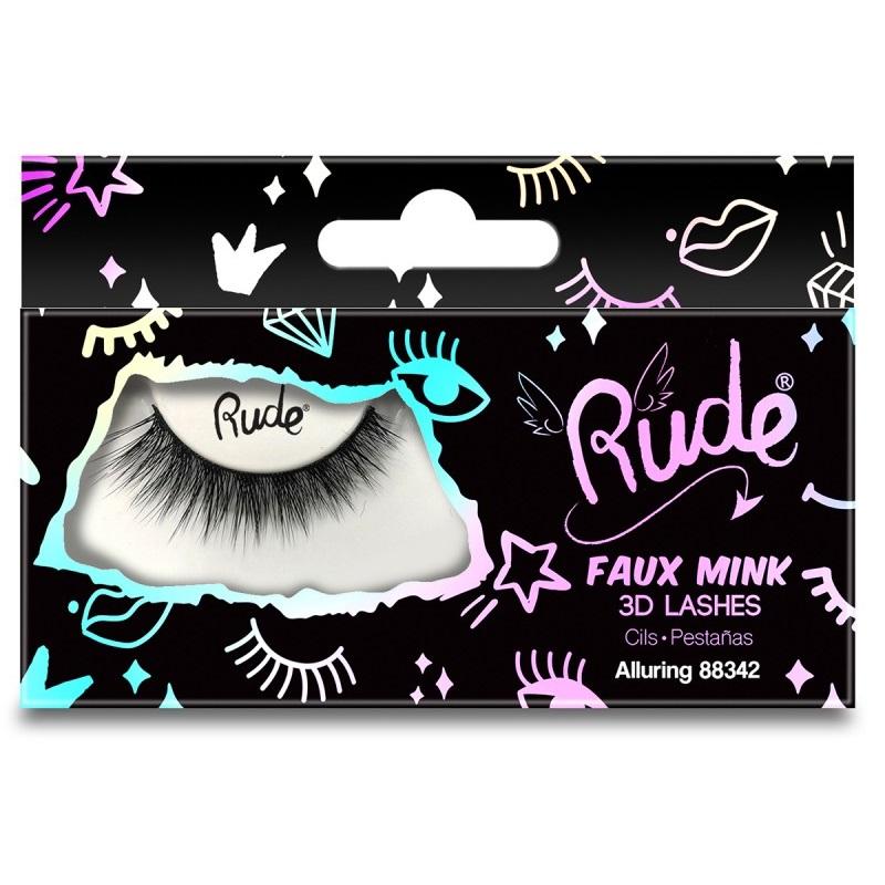 RUDE Faux Mink 3D Lashes - Alluring
