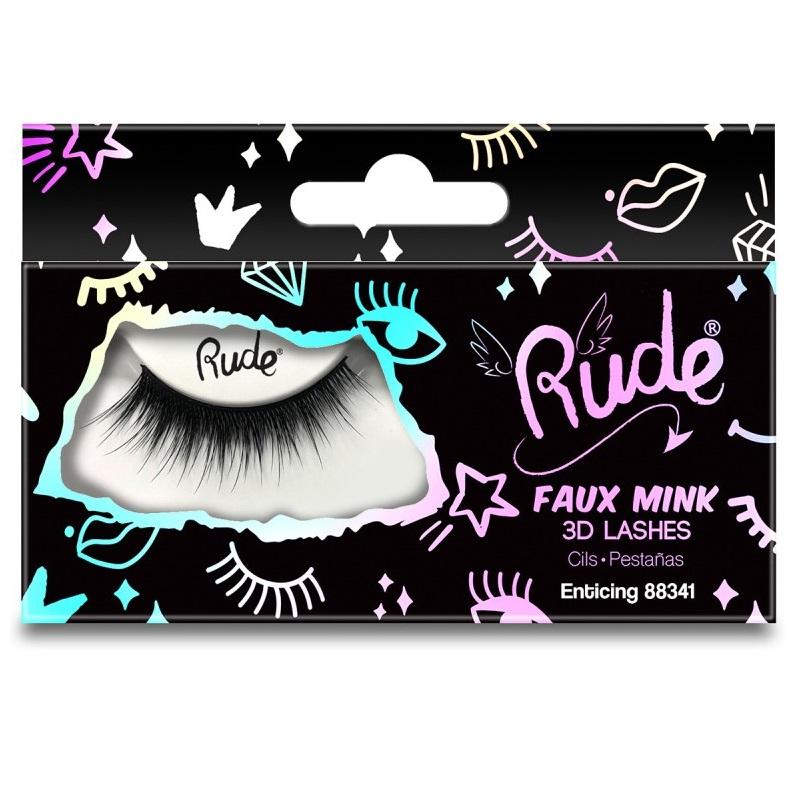 RUDE Faux Mink 3D Lashes - Enticing