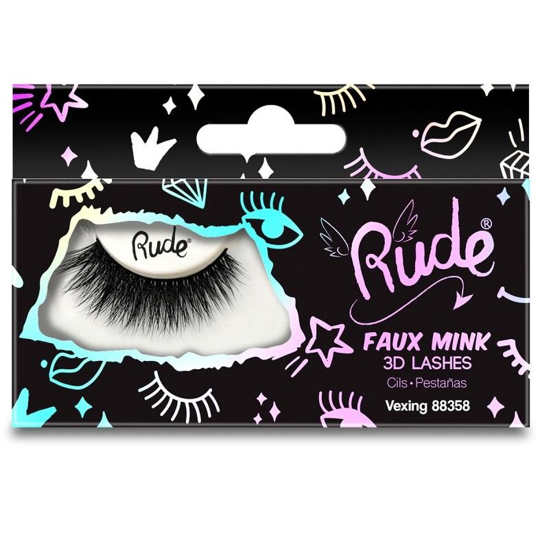 RUDE Faux Mink 3D Lashes - Vexing