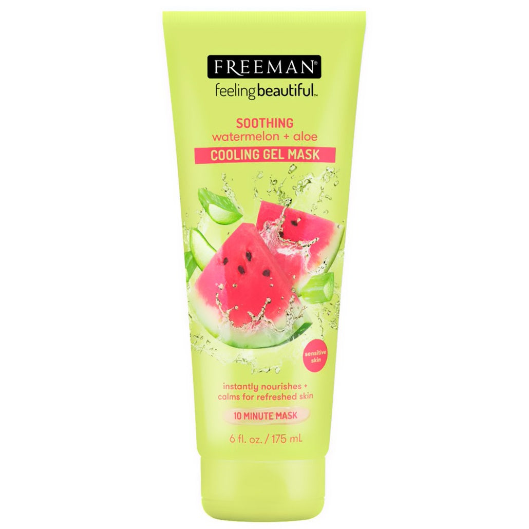 FREEMAN Smoothing Watermelon + Aloe Cooling Gel Mask (175 ml)